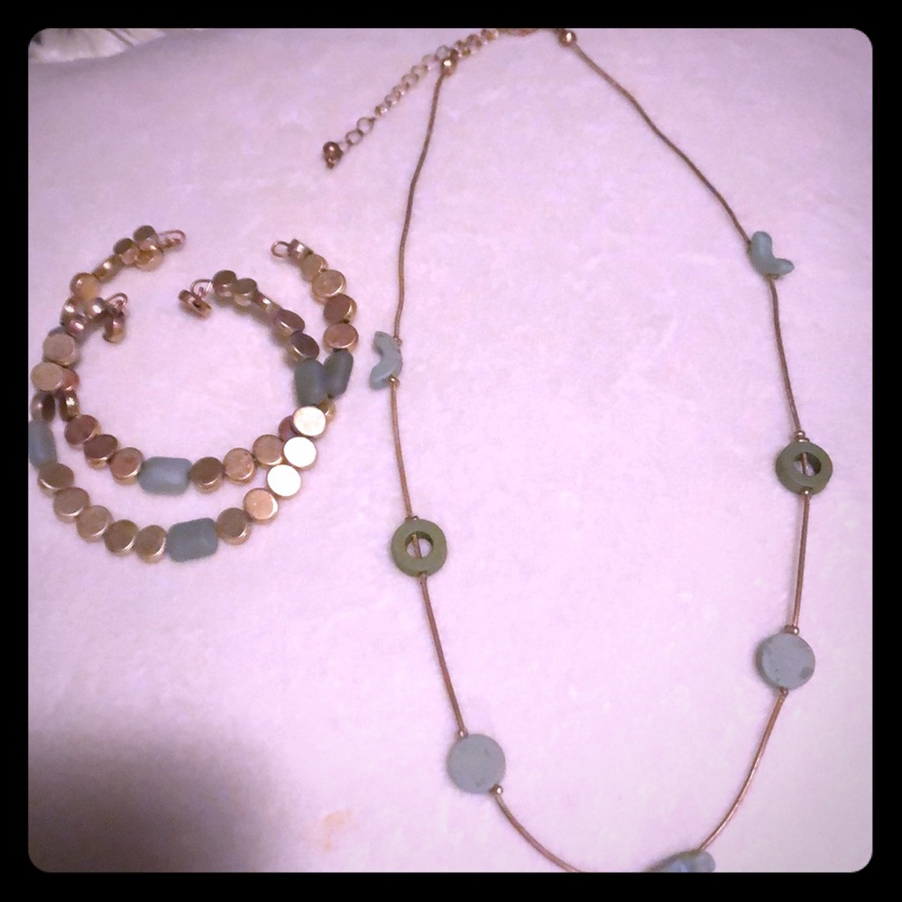 Neckless& 2 bracelet set
